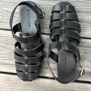 Jenni Kayne Leather Lake Sandal NWOT